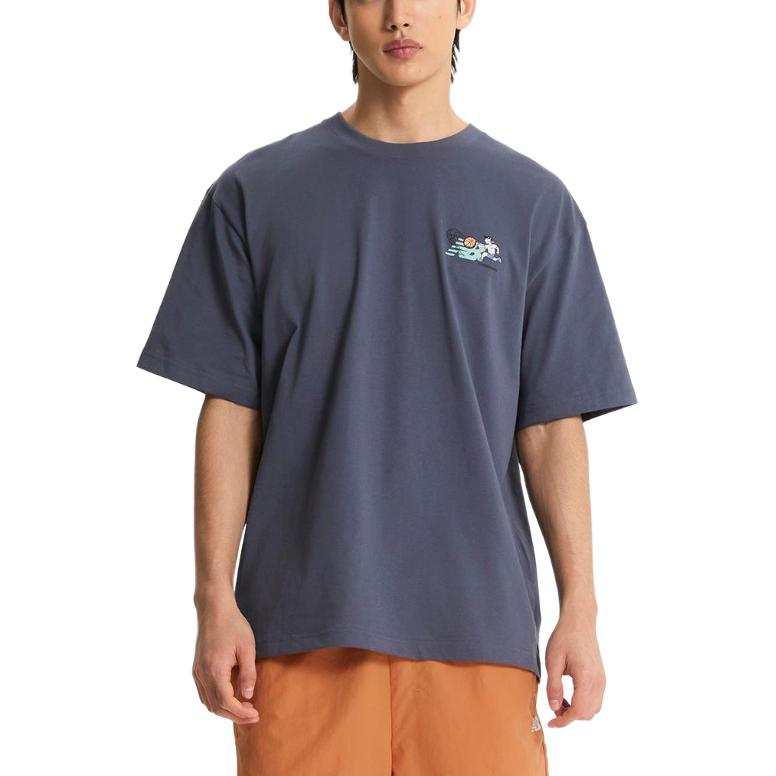 New Balance New Balance SEMI Over FITUNI NB BOY T Shirt Men's CF Dark Purple