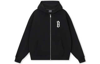 BONELESS Sweatshirts Unisex Hooded Moderate Cardigan