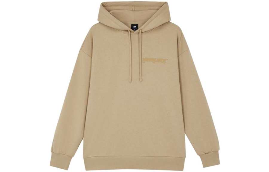 New Balance New Balance Sweatshirts Men's Khaki Hooded Moderate Regular