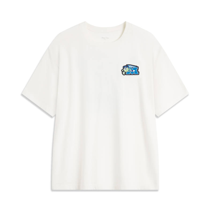 Li-Ning Li Ning x DISHINIGUAISHOUDAXUELIANMING Disney T Shirt Unisex Ivory