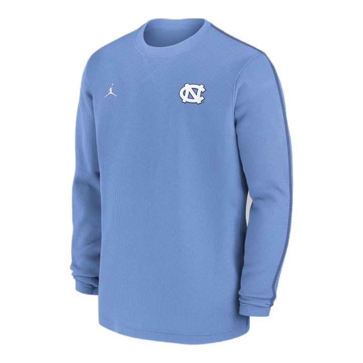Jordan Jordan North Carolina Tar Heels Sideline Coach Men's Jordan College Long Sleeve Top