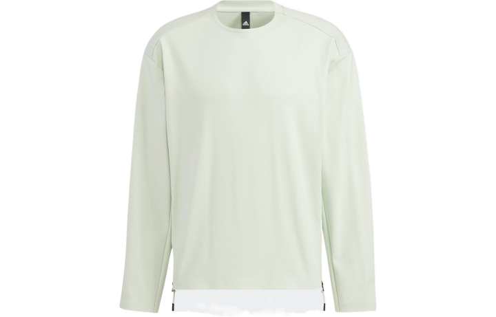 Adidas Adidas Sweatshirts Men's Green Crew Neck Moderate Regular