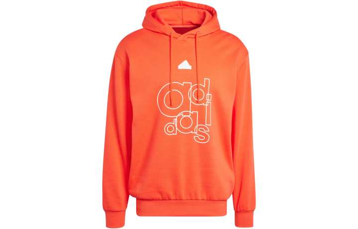 Adidas Adidas Graphic Print Fleece Hoodie