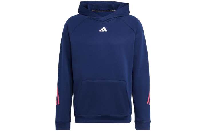 Adidas Adidas Sweatshirts Men's Dark Blue Hooded Moderate Regular