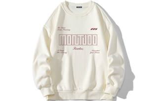 MONTVOO Sweatshirts Unisex Crew Neck Thickened Regular