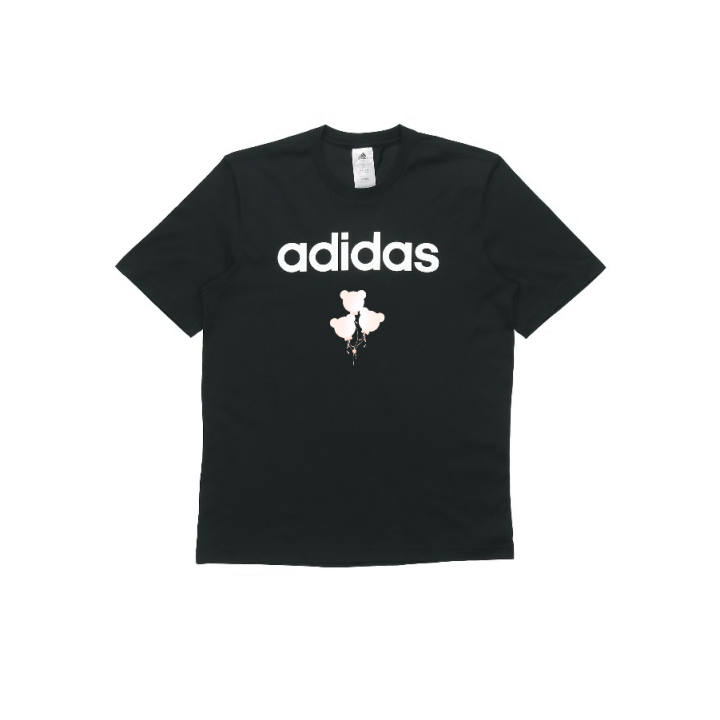 Adidas Adidas T Shirts Unisex Black Crew Neck Moderate