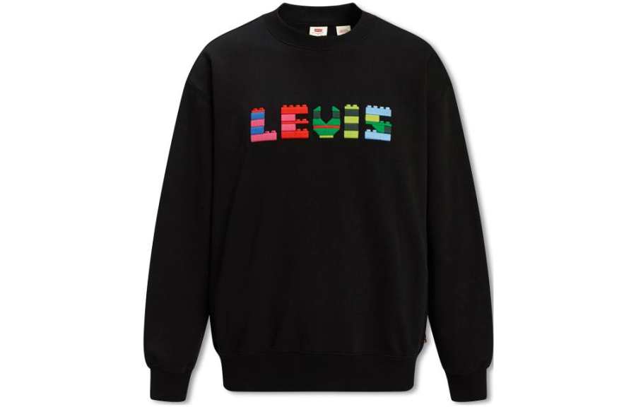 Levis Levis Sweatshirts Unisex Black Crew Neck Moderate Regular