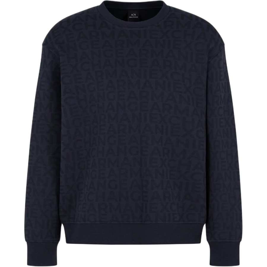 ARMANI EXCHANGE ARMANI EXCHANGEAE FW24 Sweatshirt Men's Marine Blue