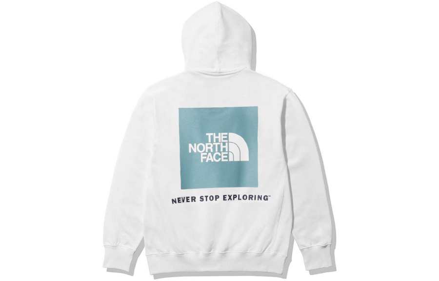 THE NORTH FACE Sweatshirts Men's White Hooded Moderate Regular
