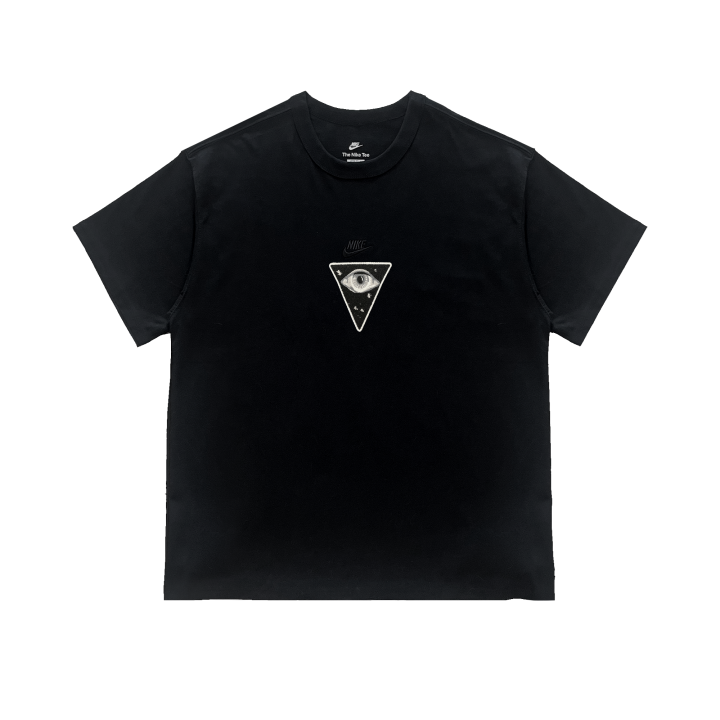Nike Nike T Shirts Unisex Black Crew Neck Moderate Straight Fit