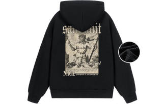 SandKnit Sweatshirts Unisex Hooded Thickened Regular