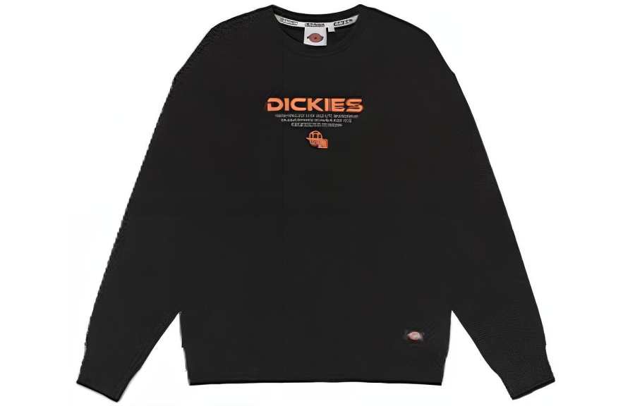 Dickies Dickies Sweatshirts Men's Black Crew Neck Moderate Regular