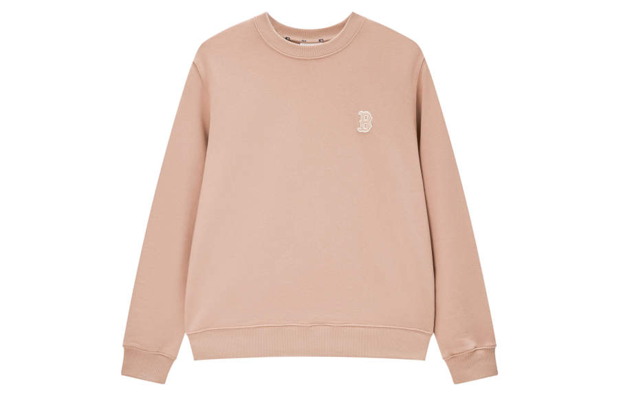 MLB MLB Sweatshirts Unisex Khaki Crew Neck Moderate Regular