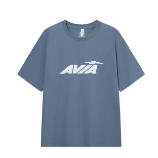 AVIA T Shirts Unisex Crew Neck Thin Straight Fit
