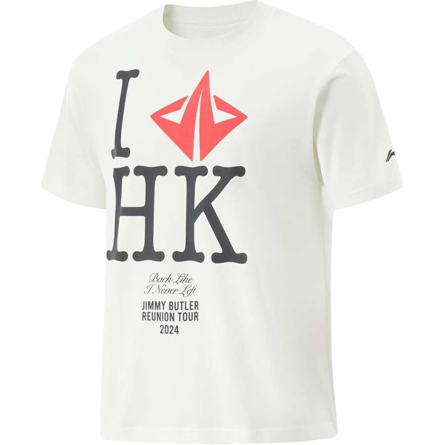 Li-Ning Li Ning Basketball Collection T Shirt Men's Ivory
