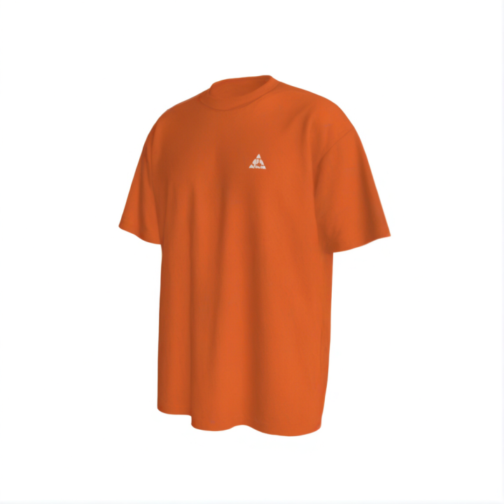 Nike Nike ACG T Shirts Men's Orange Crew Neck Moderate