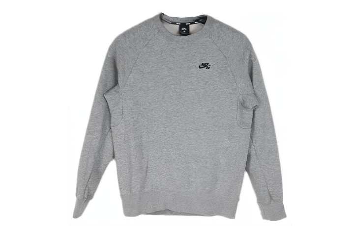 Nike Nike Sweatshirts Men's Gray Crew Neck Thickened Other