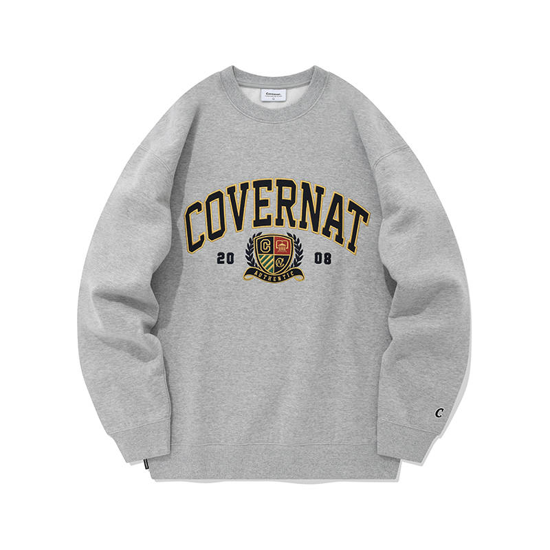COVERNAT COVERNAT Sweatshirt Fall Unisex Gray