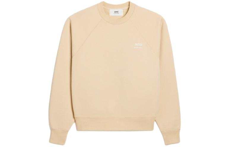 AMIPARIS Ami Paris Logo Detailed Crewneck Sweatshirt