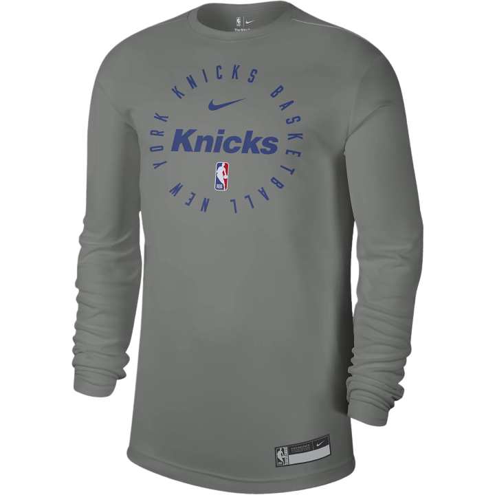 Nike Nike New York Knicks Men's Nike Dri FIT Nba Long Sleeve T Shirt