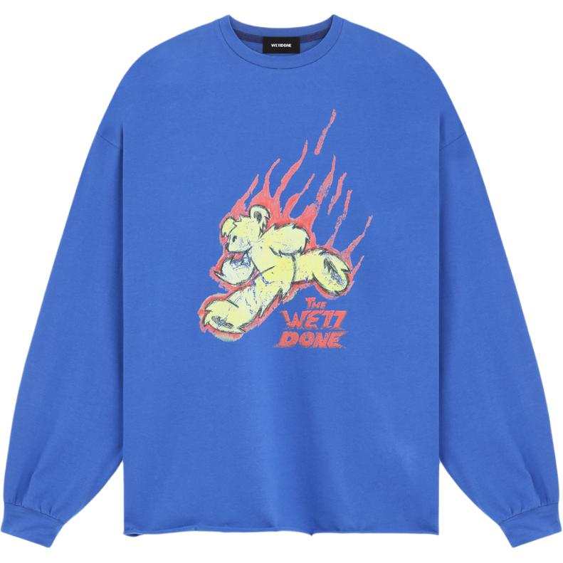 WE11DONE WE11DONE SS25 T Shirt Men's Blue