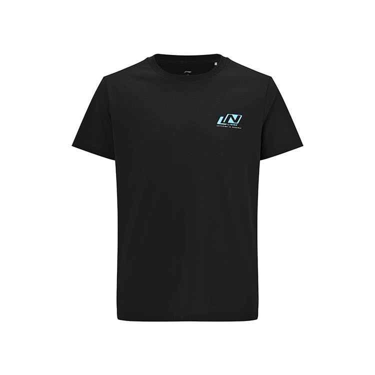 Li-Ning Li Ning Table Tennis Collection T Shirt Unisex Black