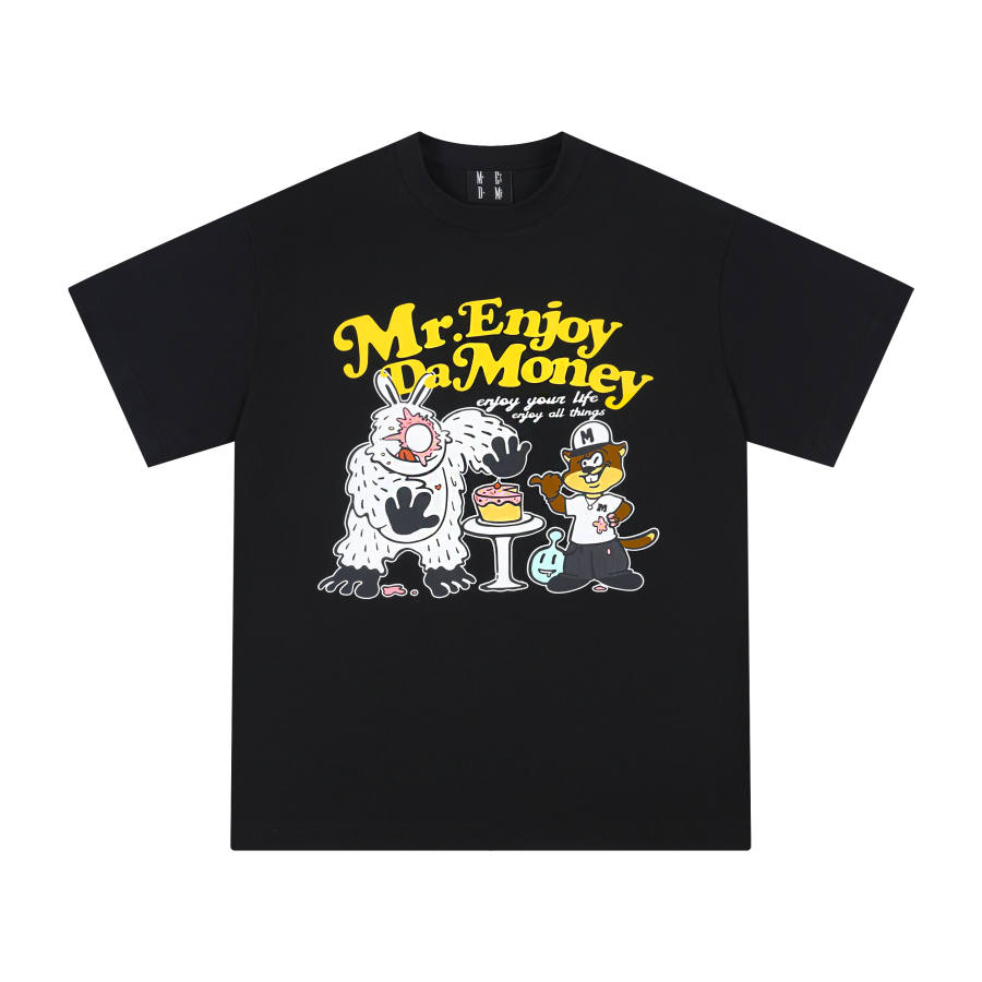 MEDM T Shirts Unisex Crew Neck Moderate Straight Fit