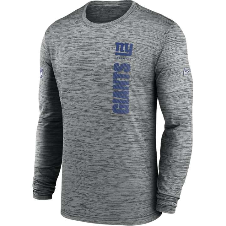 Nike Nike New York Giants Sideline Velocity Men's Nike Dri FIT Nfl Long Sleeve T Shirt