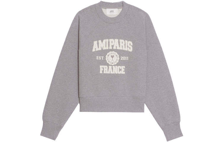 AMIPARIS AMIPARIS Logo Printed Crewneck Sweatshirt