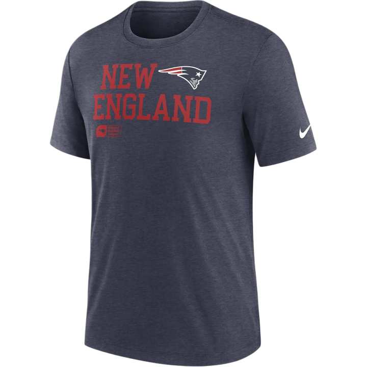 Nike Nike New England Patriots Overlap Lockup Men's Nike Nfl T-Shirt
