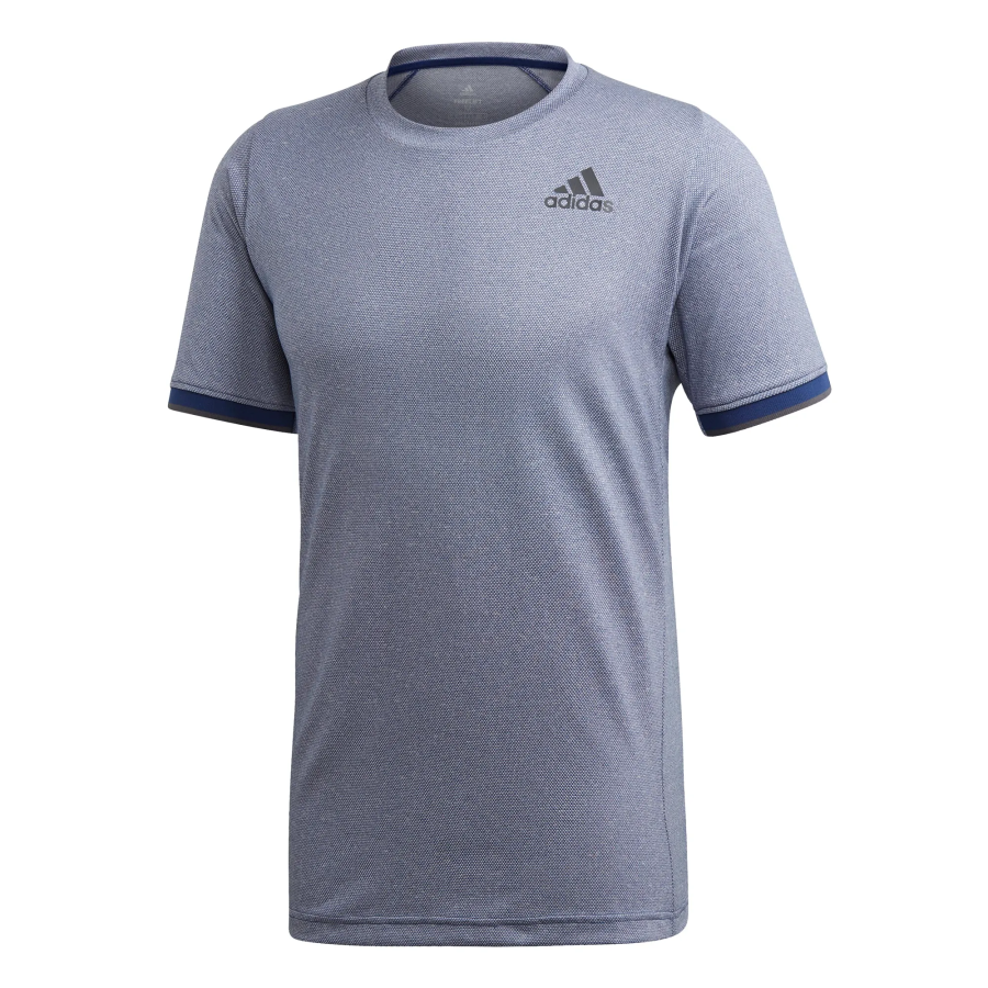 Adidas Adidas FreeLift Tech Indigo T Shirt Men's Gray