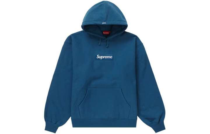 Supreme Supreme box logo cotton hoodie
