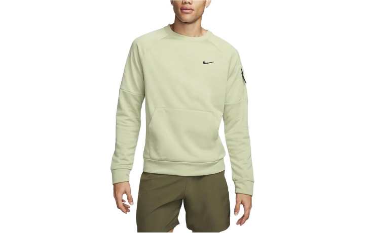 Nike Nike Therma FIT Fitness Crew Sweatshirt Men's Olive