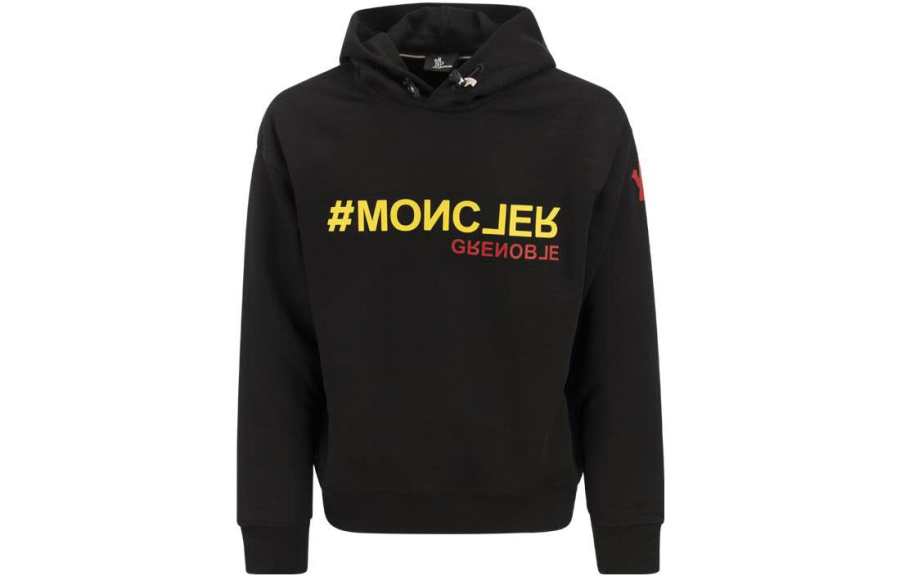 Moncler Grenoble Hashtag Logo Hoodie