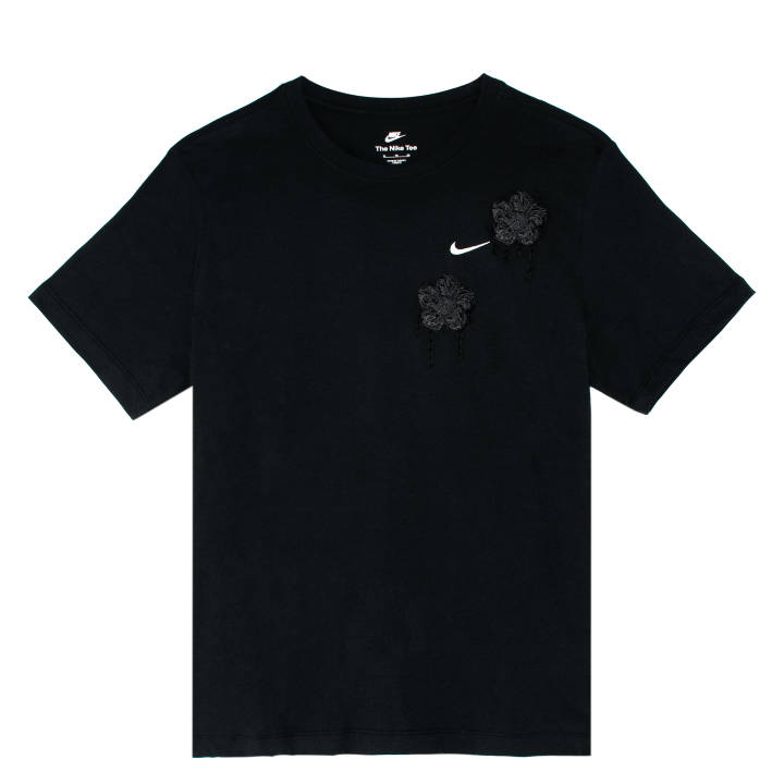 Nike Nike T Shirts Men's Black Crew Neck Thin Straight Fit