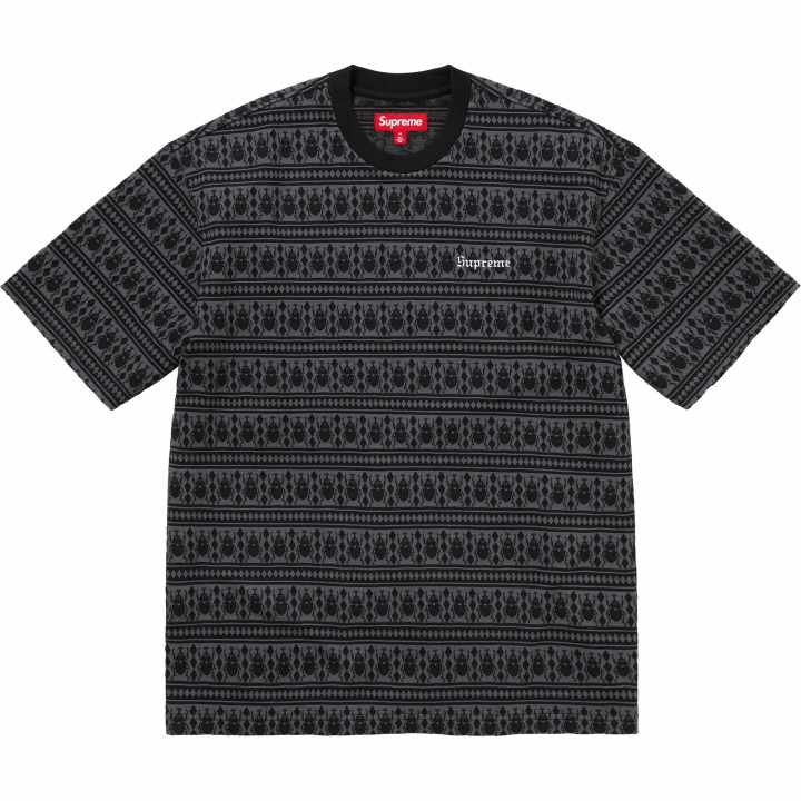 Supreme Supreme Jacquard Scarab S/S Top