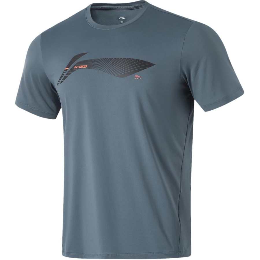 Li-Ning Li Ning Fitness Series T Shirt Men's Snail Dark Cyan