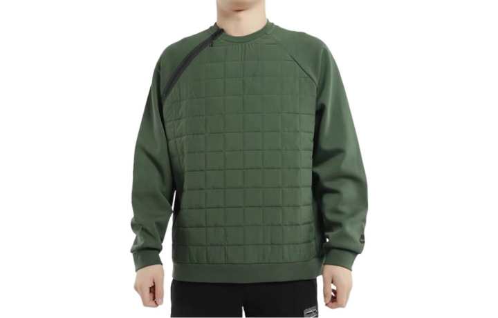 Nike Nike Sweatshirts Men's Green Crew Neck Moderate Regular