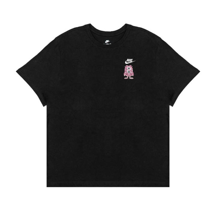 Nike Nike T Shirts Unisex Black Crew Neck Thin Straight Fit
