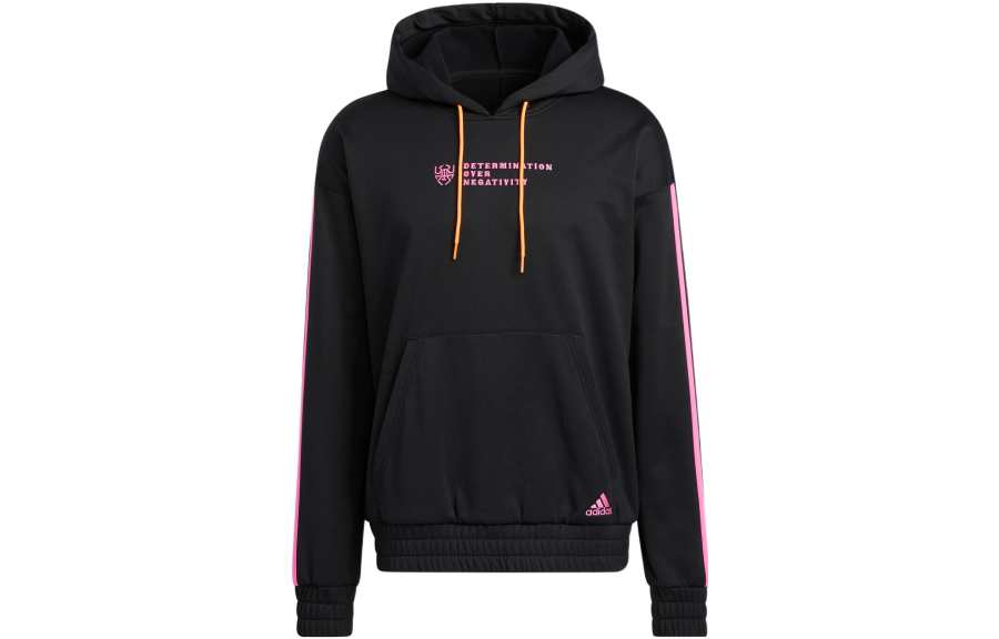 Adidas Adidas Sweatshirts Men's Black Hooded Moderate Regular