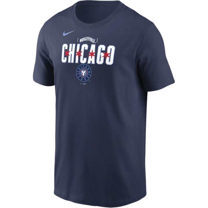 Nike Nike T Shirt Chicago Cubs Men's Marine Blue