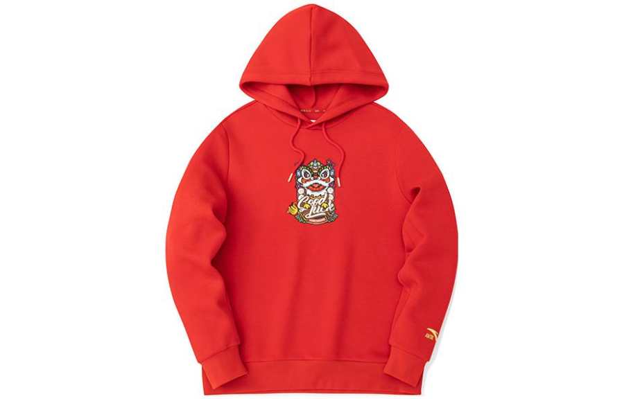 Anta Life Collection Sweatshirt Unisex Red