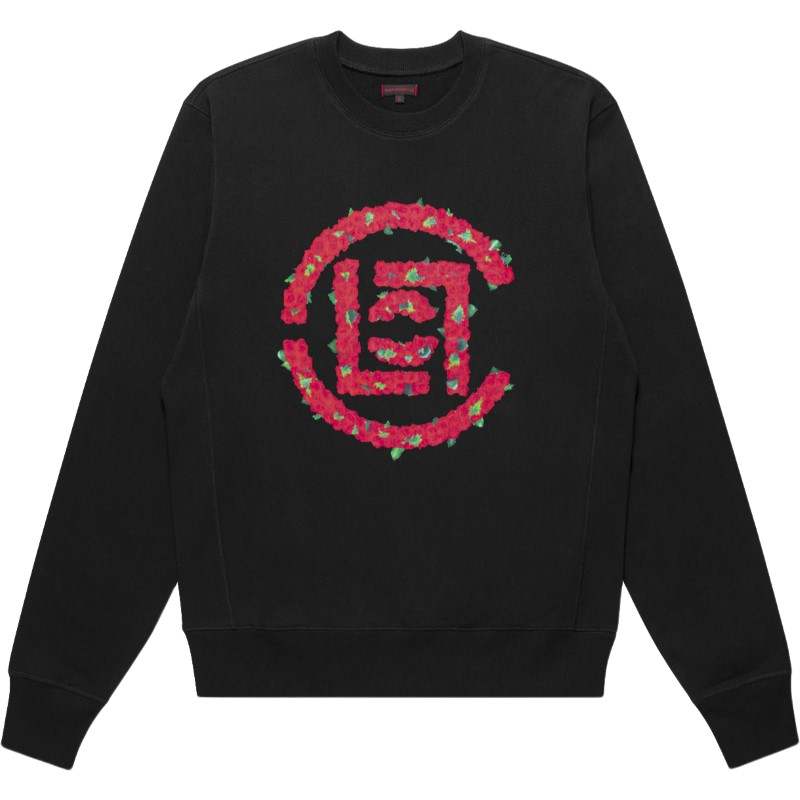 CLOT Sweatshirts Unisex Black Crew Neck Moderate Heavyweight