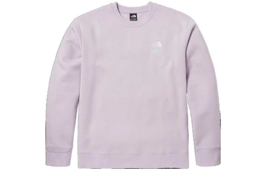 THE NORTH FACE Sweatshirts Unisex Purple Crew Neck Moderate Other