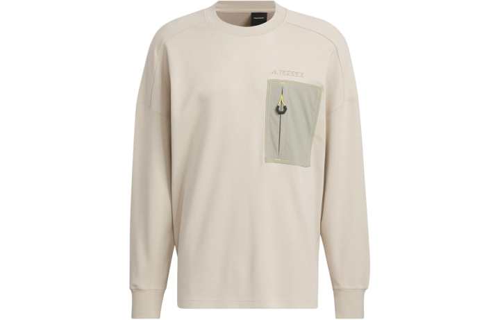 Adidas Adidas x NATIONAL GEOGRAPHIC Crew Sweatshirt Men's Light Umber