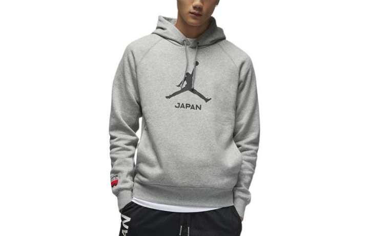 Jordan Jordan Sweatshirts Men's Dark Gray Hooded Moderate Regular