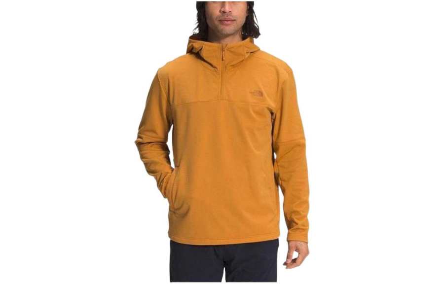 THE NORTH FACE Sweatshirts Men's Yellow Hooded Moderate Other