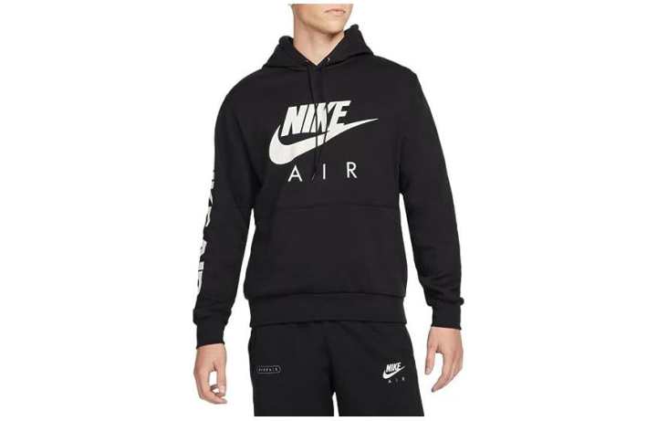 Nike Nike Sweatshirts Men's Black Hooded Moderate Regular