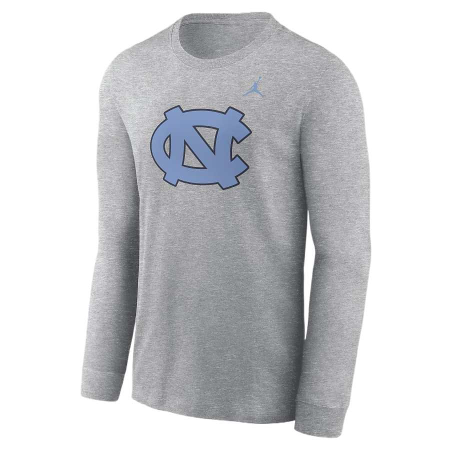 Jordan Jordan North Carolina Tar Heels Primary Logo Men's Jordan College Long Sleeve T Shirt