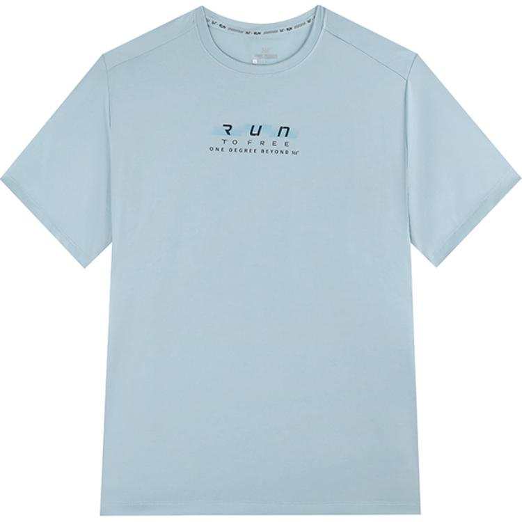 361° Running Collection Running T Shirt Men's Light Wisteria Blue